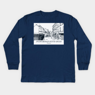 Fontenay-sous-Bois - France Kids Long Sleeve T-Shirt