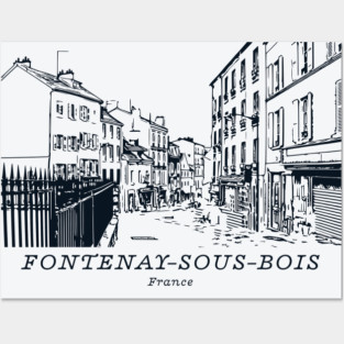 Fontenay-sous-Bois - France Posters and Art