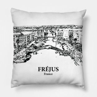 Fréjus - France Pillow