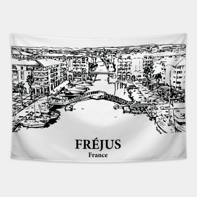 Fréjus - France Tapestry by Lakeric