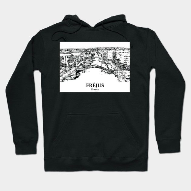 Fréjus - France Hoodie by Lakeric