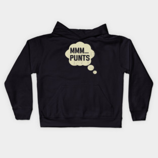 Vintage Mmm... Punts Kids Hoodie