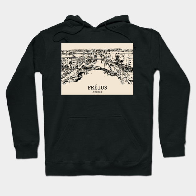 Fréjus - France Hoodie by Lakeric