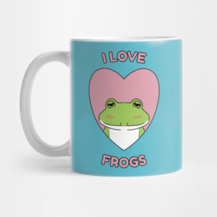 I LOVE FROGS Mug