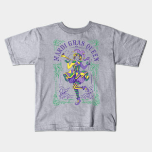 Mardi-Gras-Queen Kids T-Shirt