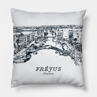Fréjus - France Pillow