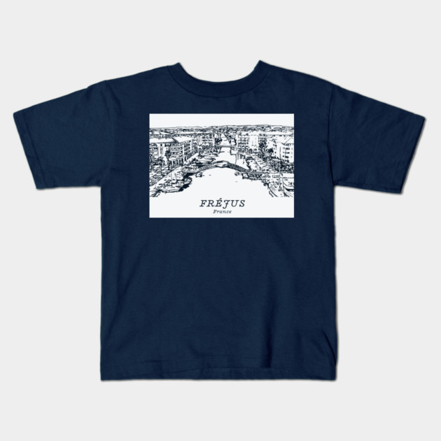 Fréjus - France Kids T-Shirt by Lakeric
