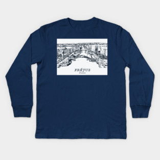 Fréjus - France Kids Long Sleeve T-Shirt
