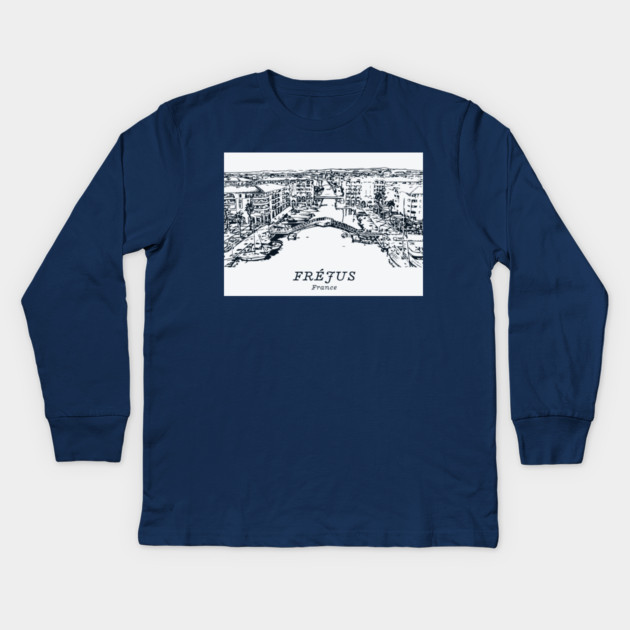 Fréjus - France Kids Long Sleeve T-Shirt by Lakeric