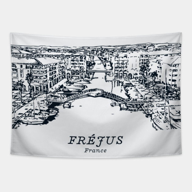 Fréjus - France Tapestry by Lakeric