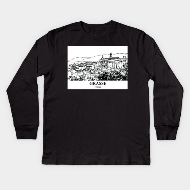 Grasse - France Kids Long Sleeve T-Shirt by Lakeric