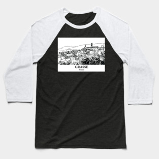Grasse - France Baseball T-Shirt