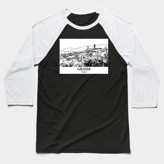 Grasse - France Baseball T-Shirt by Lakeric