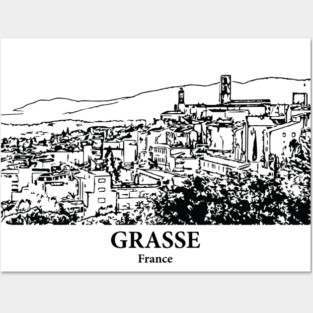 Grasse - France Posters and Art