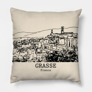 Grasse - France Pillow