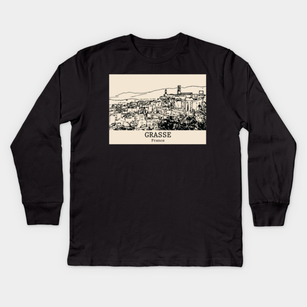 Grasse - France Kids Long Sleeve T-Shirt by Lakeric