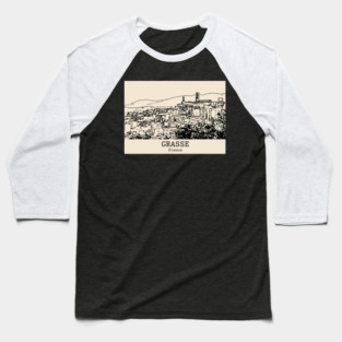 Grasse - France Baseball T-Shirt