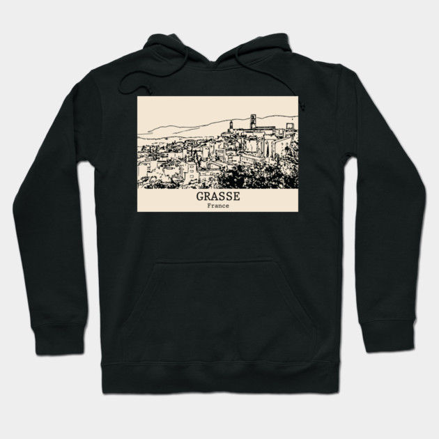 Grasse - France Hoodie by Lakeric