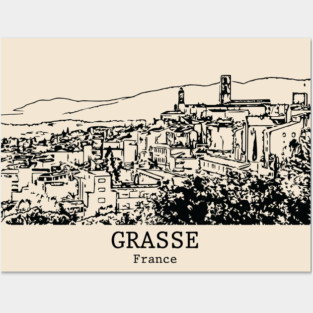 Grasse - France Posters and Art
