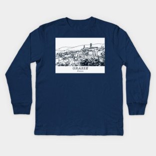 Grasse - France Kids Long Sleeve T-Shirt