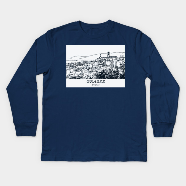 Grasse - France Kids Long Sleeve T-Shirt by Lakeric