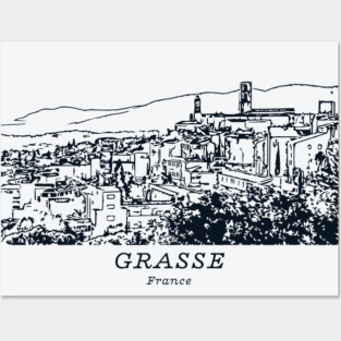 Grasse - France Posters and Art
