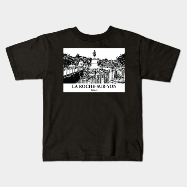 La Roche-sur-Yon - France Kids T-Shirt by Lakeric