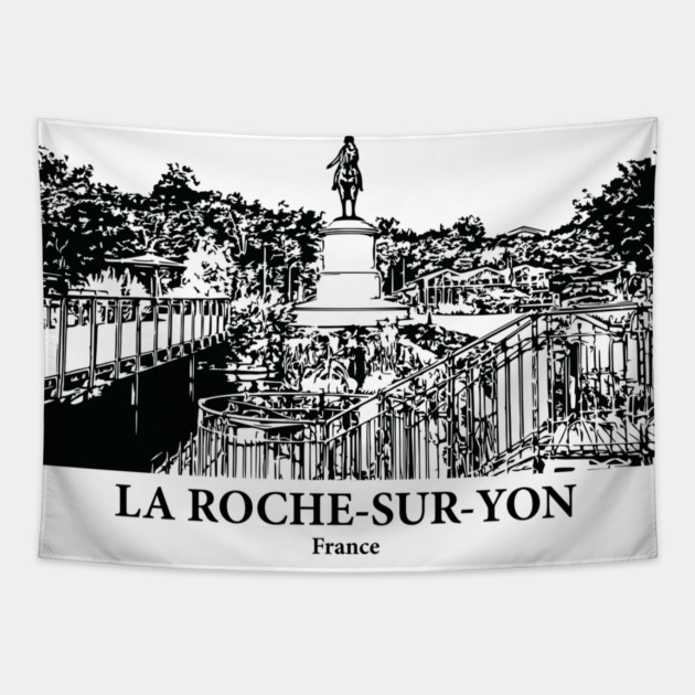 La Roche-sur-Yon - France Tapestry by Lakeric