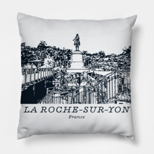 La Roche-sur-Yon - France Pillow