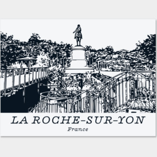 La Roche-sur-Yon - France Posters and Art
