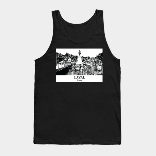 Laval - France Tank Top by Lakeric