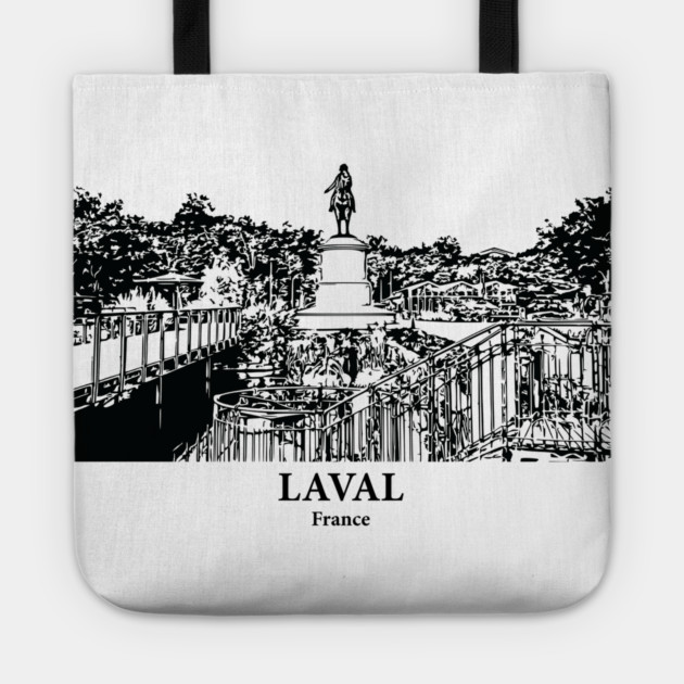 Laval - France Tote by Lakeric