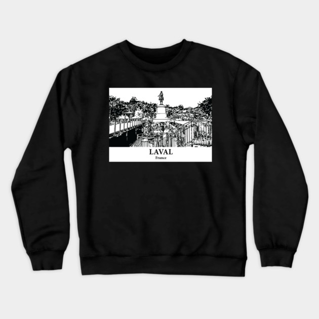 Laval - France Crewneck Sweatshirt by Lakeric