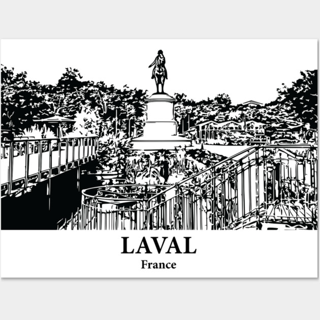 Laval - France Wall Art by Lakeric