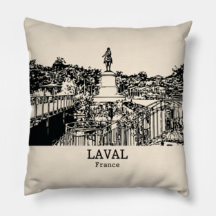 Laval - France Pillow
