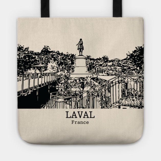 Laval - France Tote by Lakeric