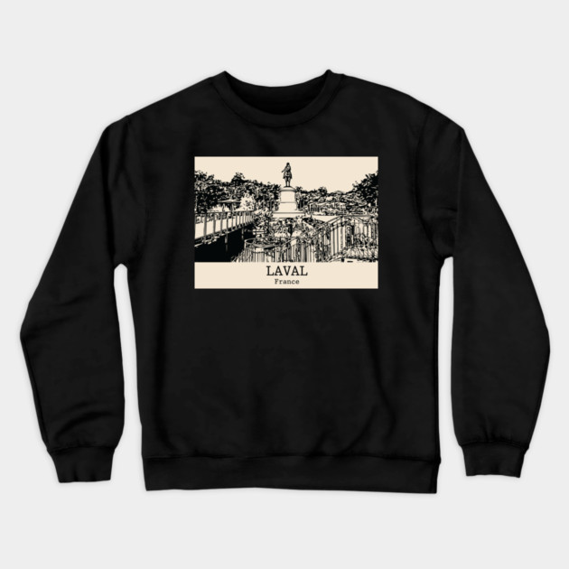 Laval - France Crewneck Sweatshirt by Lakeric