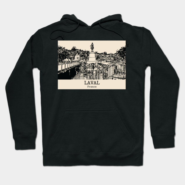 Laval - France Hoodie by Lakeric