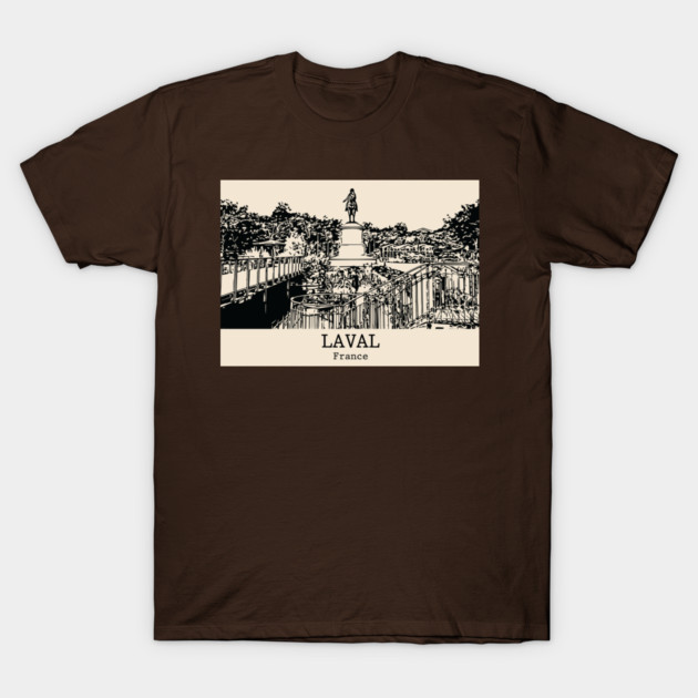 Laval - France T-Shirt by Lakeric