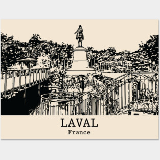Laval - France Posters and Art