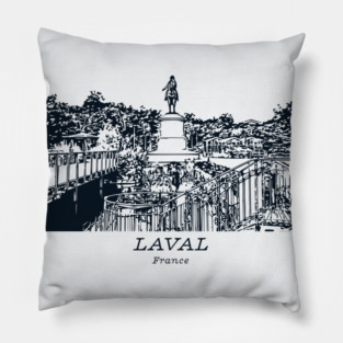 Laval - France Pillow