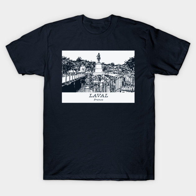 Laval - France T-Shirt by Lakeric