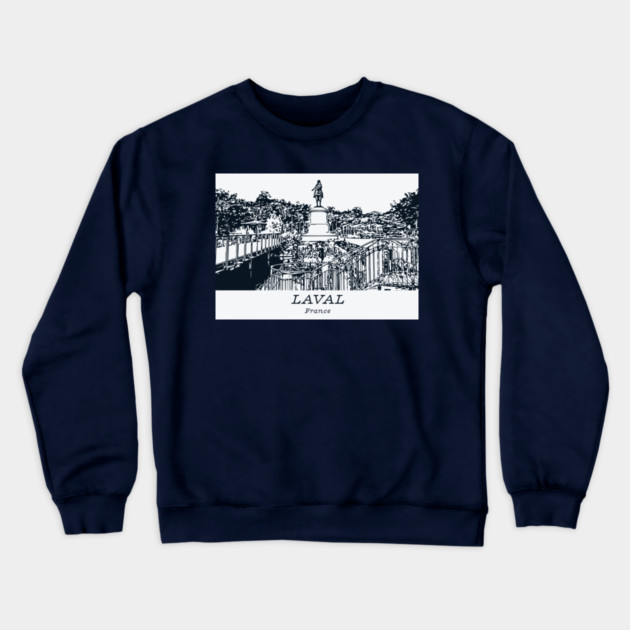 Laval - France Crewneck Sweatshirt by Lakeric