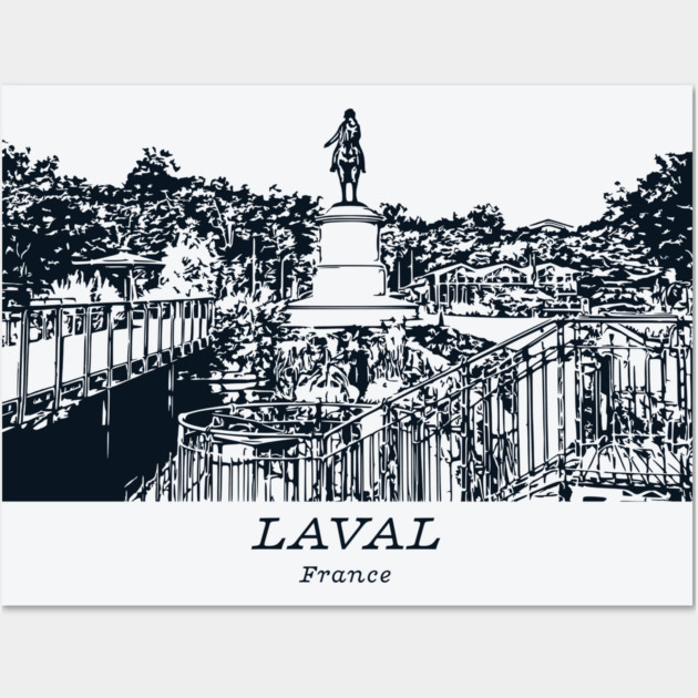 Laval - France Wall Art by Lakeric