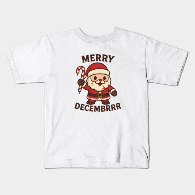 Merry Decembrrr Kids T-Shirt by Demian Stipatio