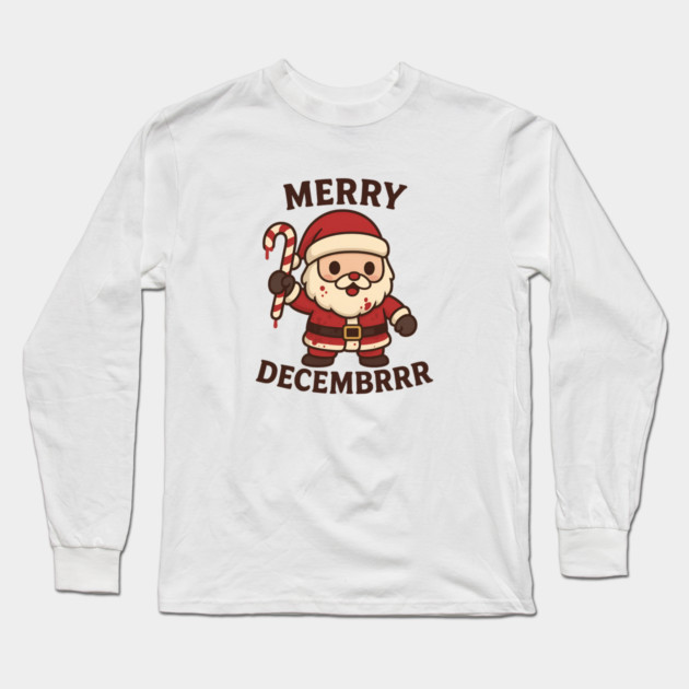 Merry Decembrrr Long Sleeve T-Shirt by Demian Stipatio