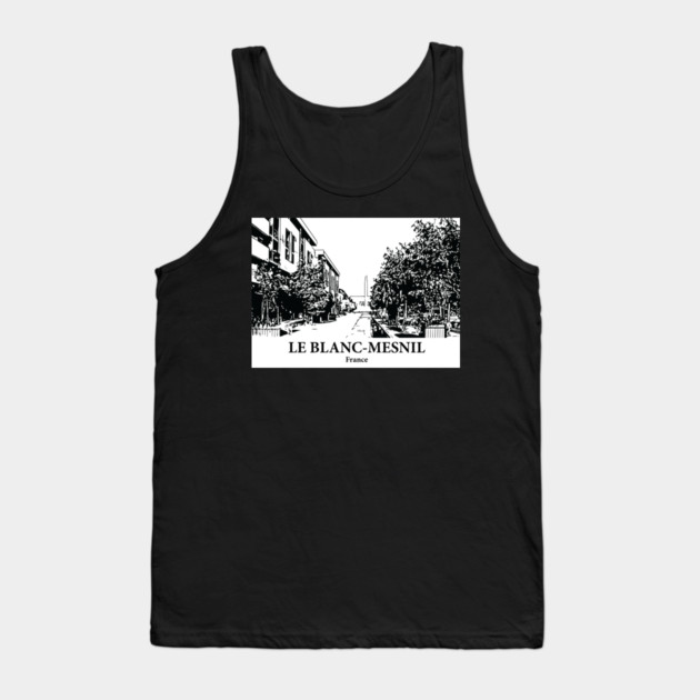 Le Blanc-Mesnil - France Tank Top by Lakeric