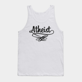 Atheist Critical Thinker Rebellious Vibe Tank Top