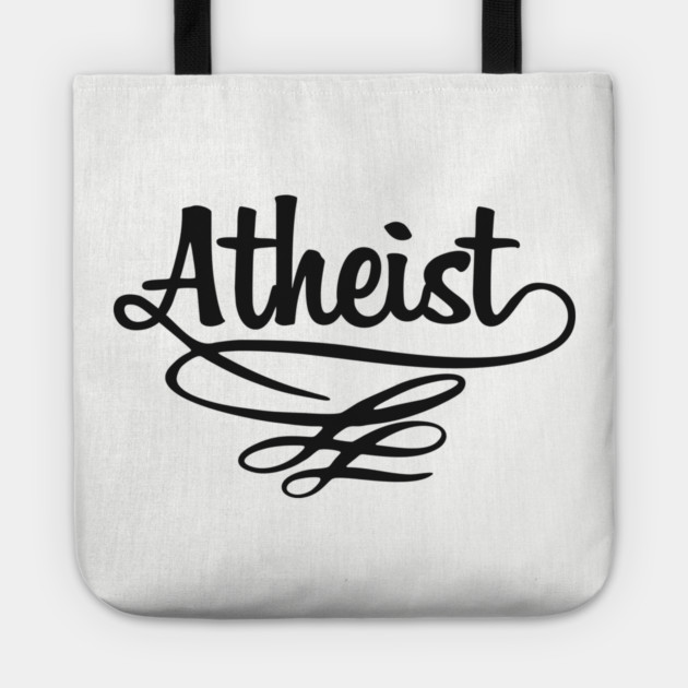 Atheist Critical Thinker Rebellious Vibe Tote by Anticorporati