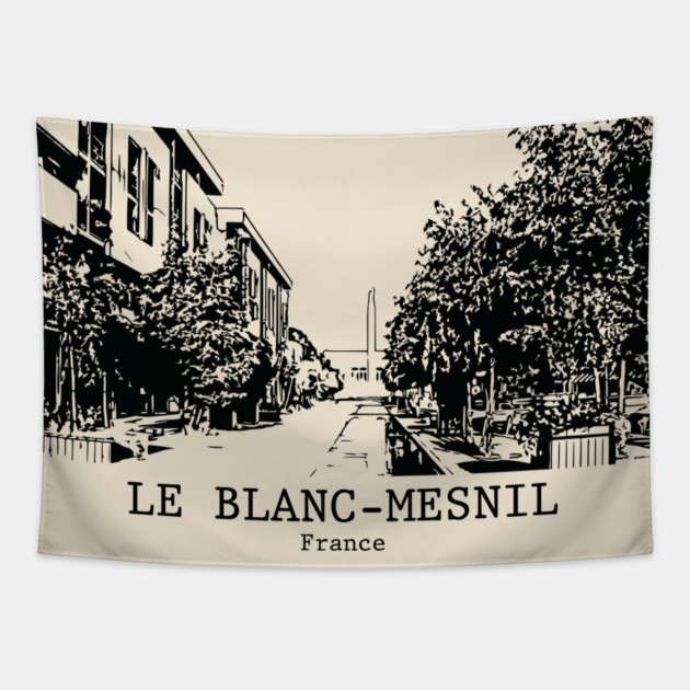 Le Blanc-Mesnil - France Tapestry by Lakeric
